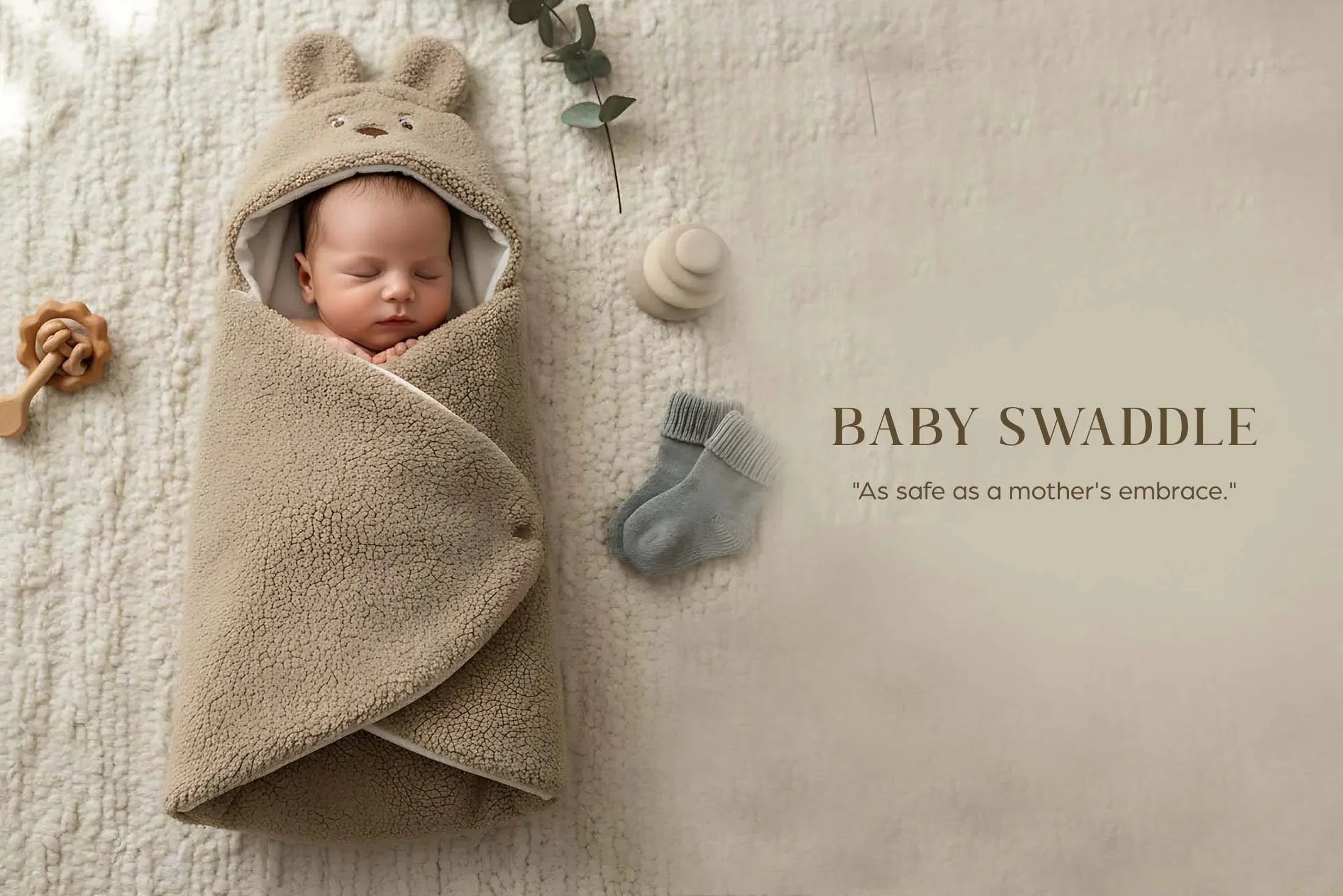 PEACEFUL SLEEPS, SECURE EMBRACES WITH RIVAISTANBUL BABY SWADDLES