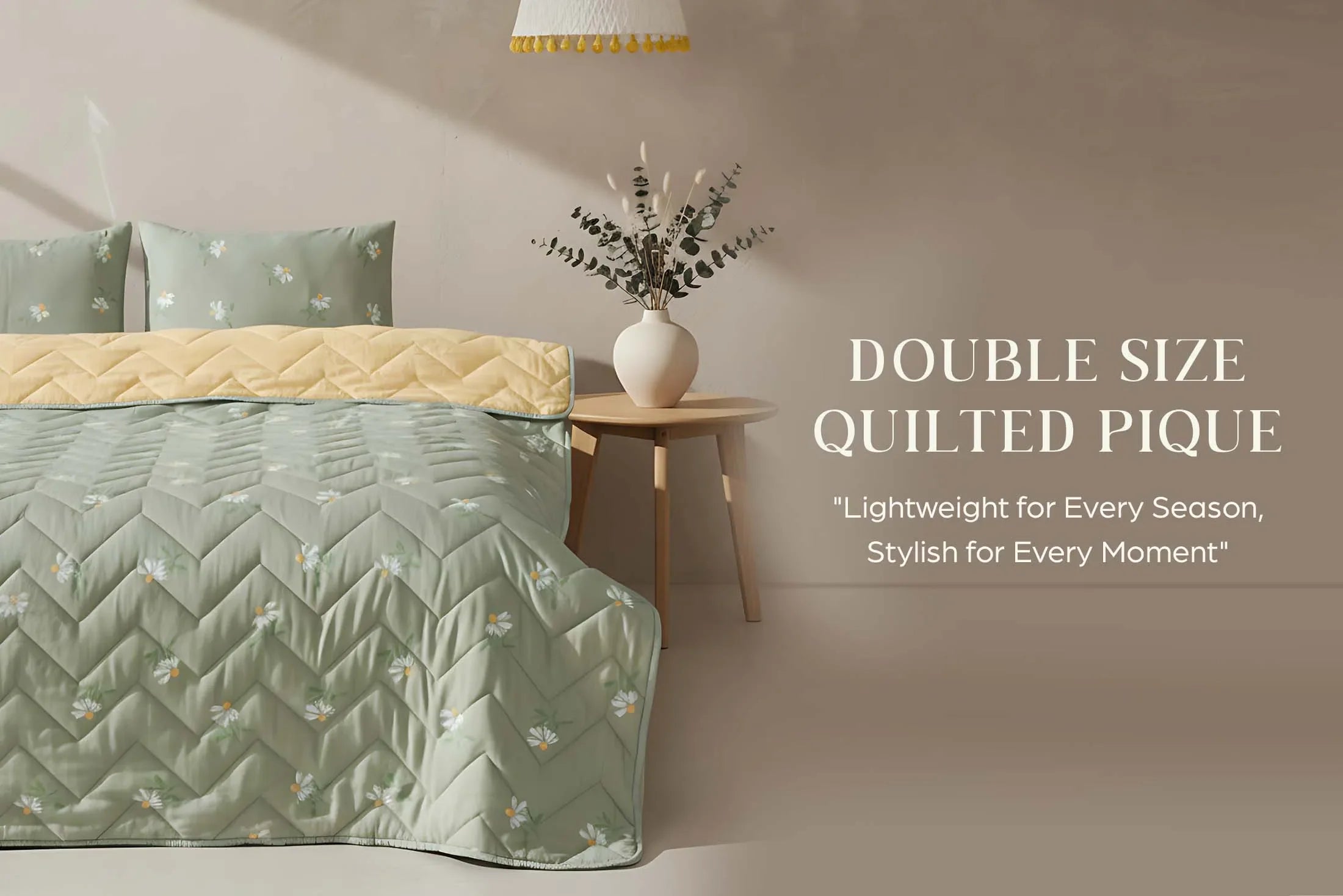 The New Name of Elegance and Comfort in Bedrooms: Quilted Bedspread Models