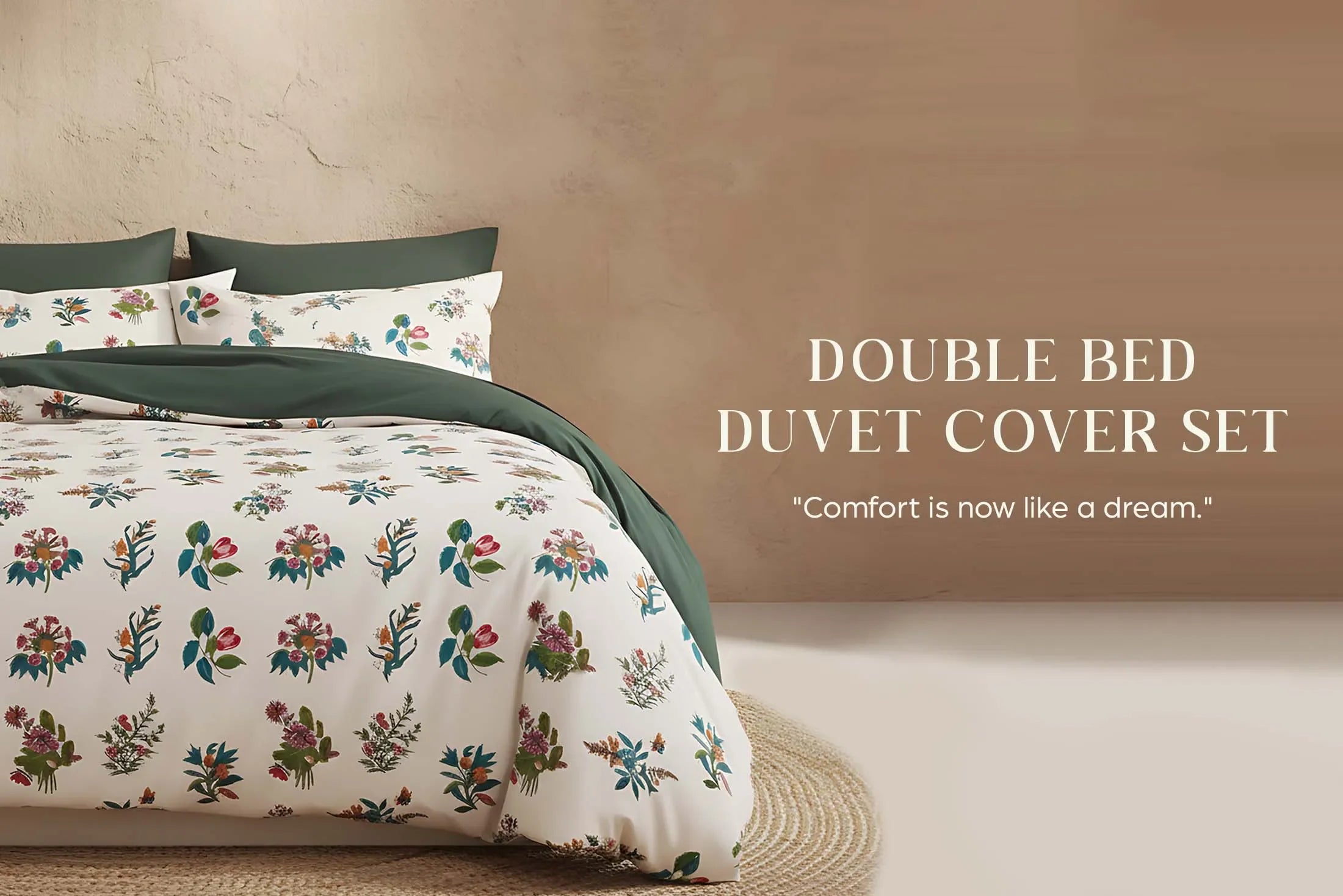 THE MEETING POINT OF ELEGANCE AND COMFORT IN BEDROOMS: DOUBLE COTTON DUVET COVER SETS