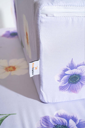 Wildflowers Patterned 6-Piece Zip Storage Set for Under Bed and Sofa Bed