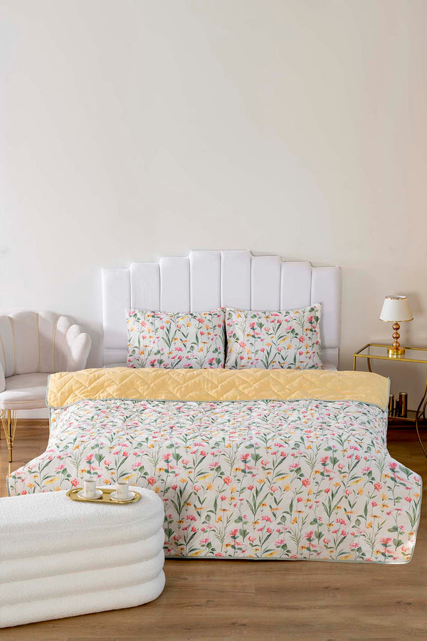 Botanical Cotton Double Quilted Pique & Bedspread
