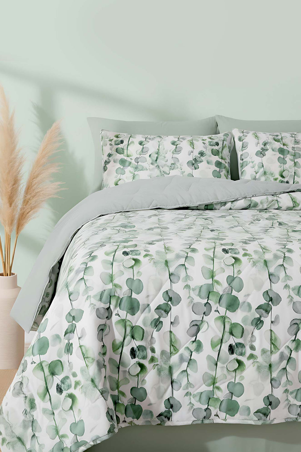 Eucalyptus Cotton Double Quilted Pique & Bedspread