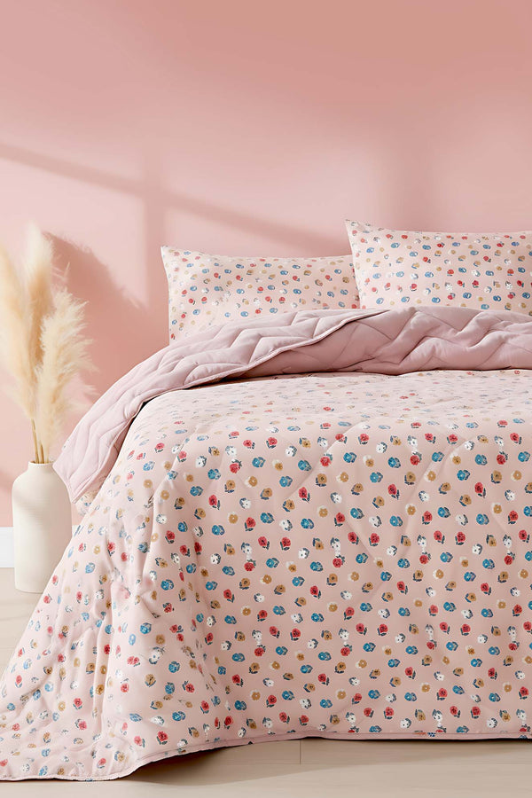 Rossie Cotton Double Quilted Pique & Bedspread