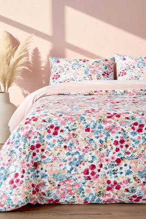 Sevda Flower Duvet Cover Set – Cotton