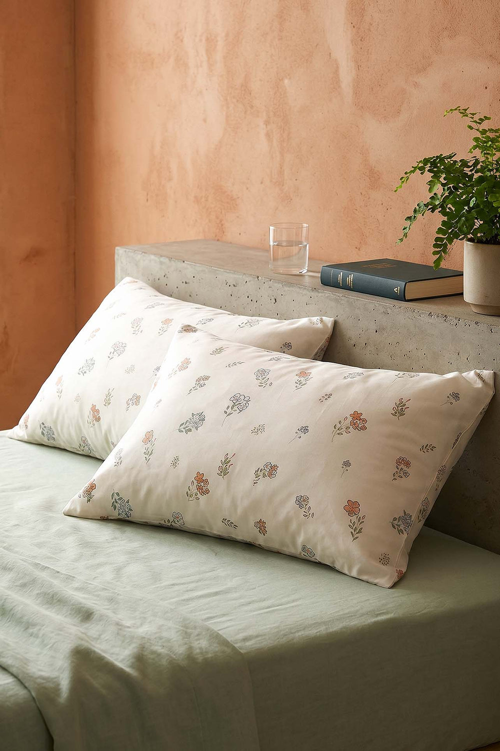 Blush Cotton 2-Piece Pillowcase Set 50x70 cm