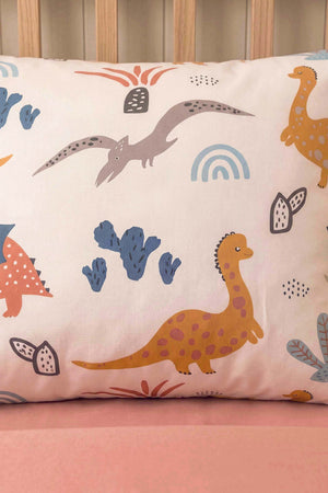 Dinosaurs Single Size Cotton Kids' Duvet Cover Set