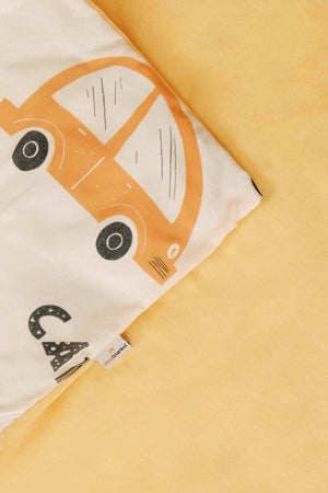 Cute Cars Single Cotton Kids' Duvet Cover Set