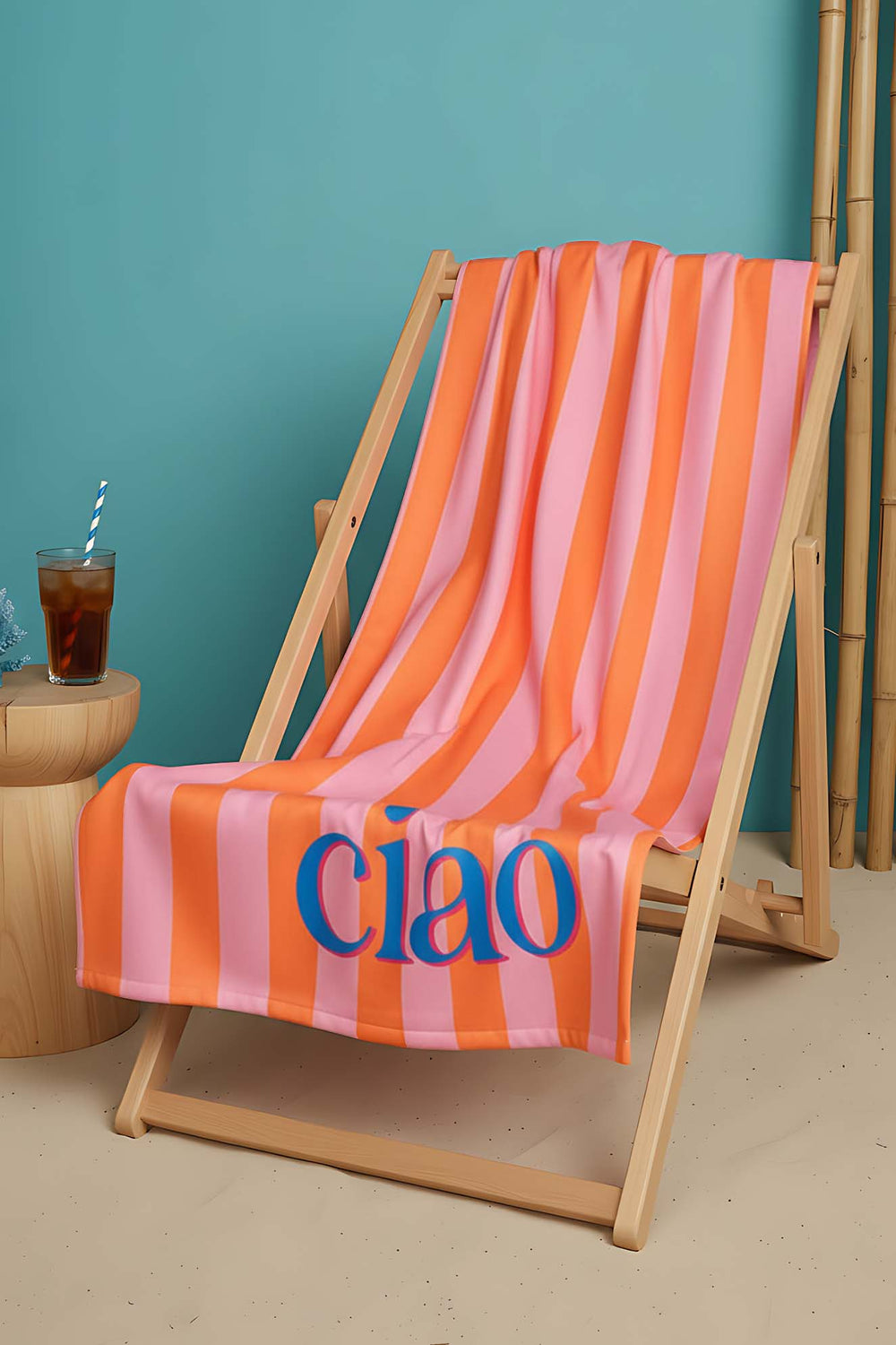 Ciao Striped Beach Towel 70x150 cm