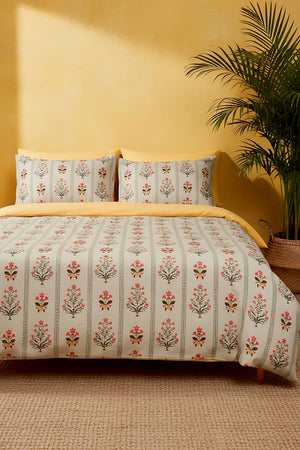 Niva Double Cotton Duvet Cover Set