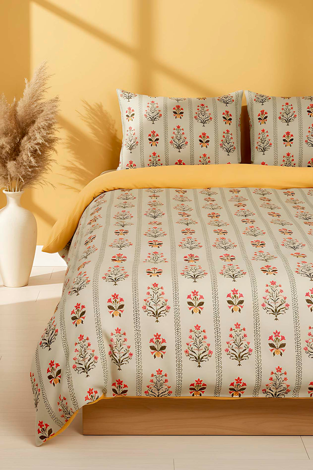 Niva Single Cotton Duvet Cover Set