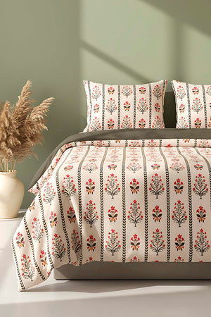 Lora Double Cotton Duvet Cover Set