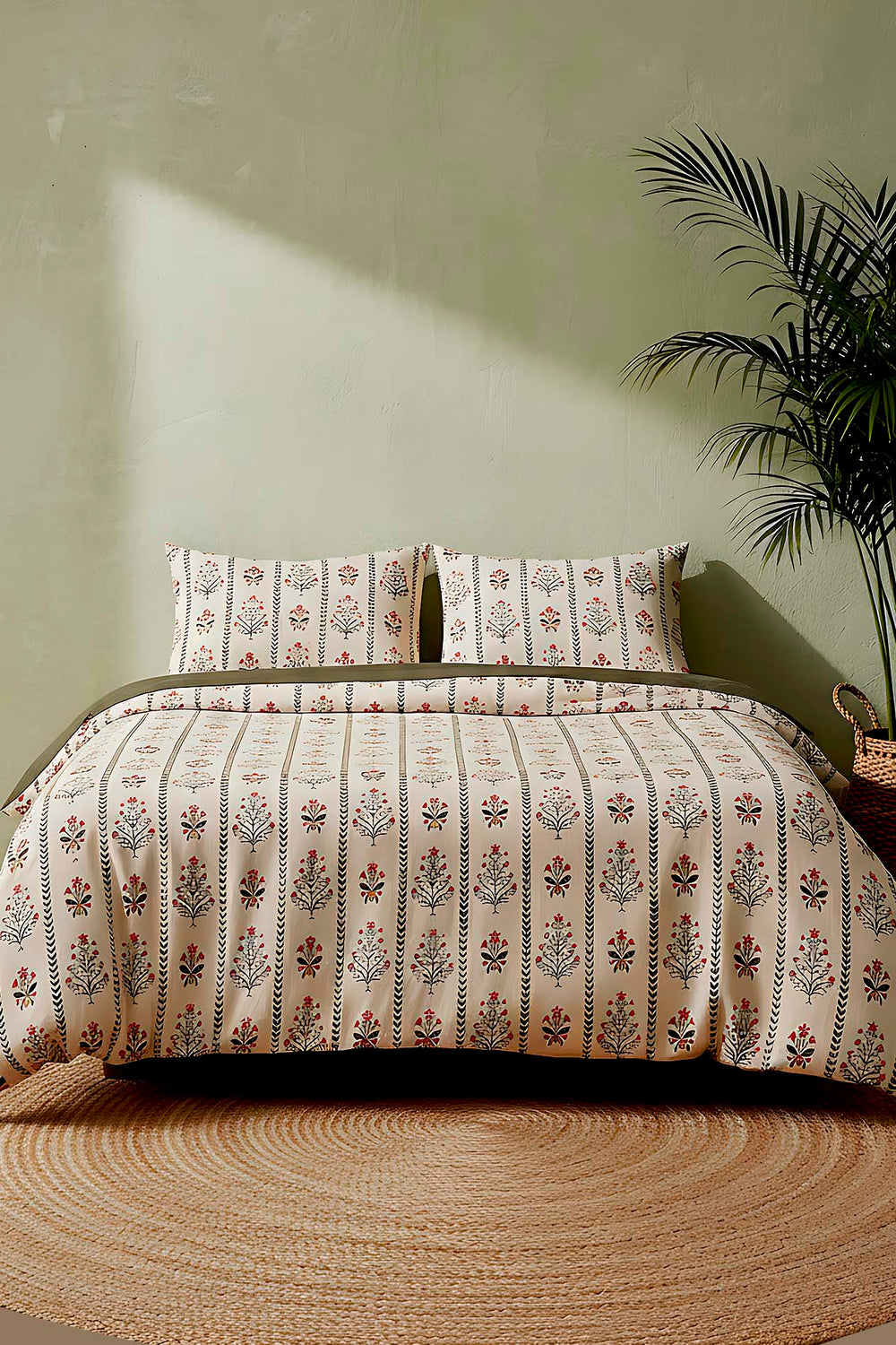 Lora Double Cotton Duvet Cover Set