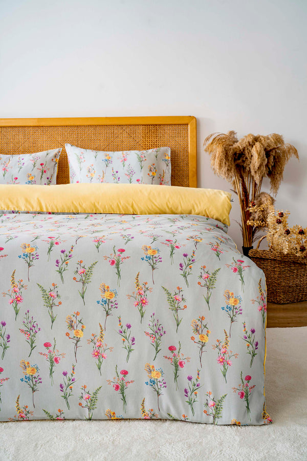 Begonvil Double Duvet Cover Set Cotton