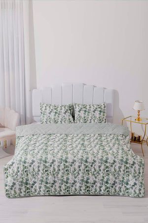 Eucalyptus Cotton Double Quilted Pique & Bedspread