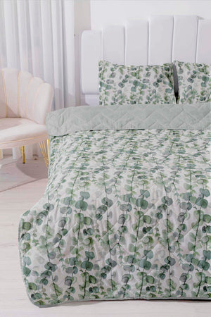 Eucalyptus Cotton Double Quilted Pique & Bedspread