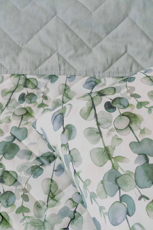 Eucalyptus Cotton Double Quilted Pique & Bedspread