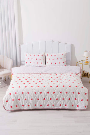 Red Heart Cotton Double Quilted Pique & Bedspread