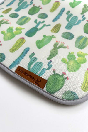 Cactus Baby Changing Pad - Foldable Travel Diaper Mat - Waterproof & Machine Washable Soft Padded Newborn Changing Station