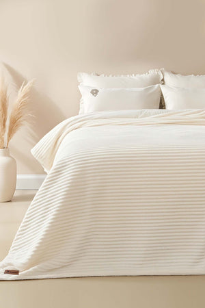 Champagne Gloria Wellsoft Double Blanket