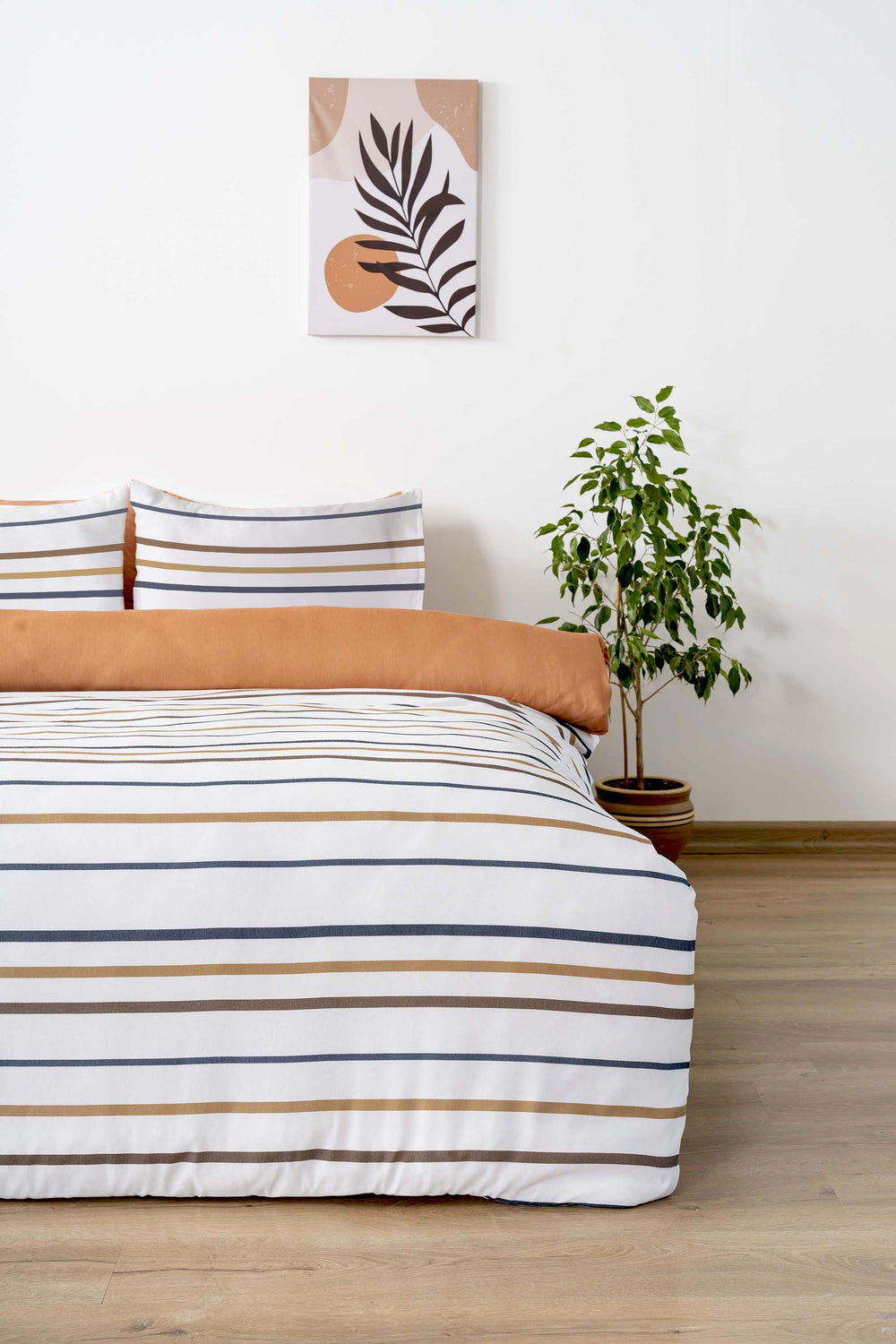 Aren Double Bed Duvet Cover Set Cotton