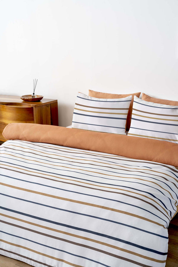 Aren Double Bed Duvet Cover Set Cotton