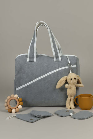 Plush Bunny Mom & Baby Care Bag – Cute & Practical Diaper Bag