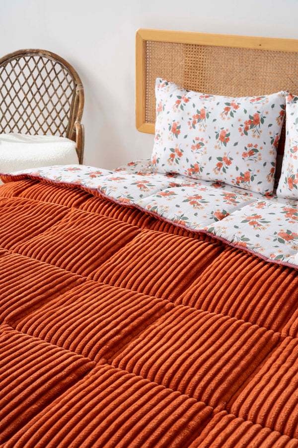 Sera Terracotta Double Bed Tresa Sleep & Bridal Set
