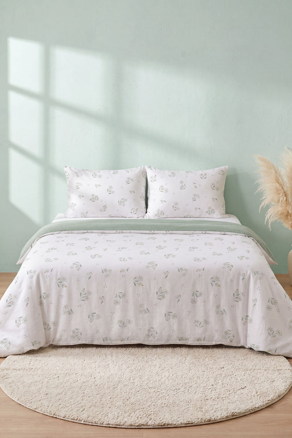 Felicia Double Summer Duvet Cover Set Cotton