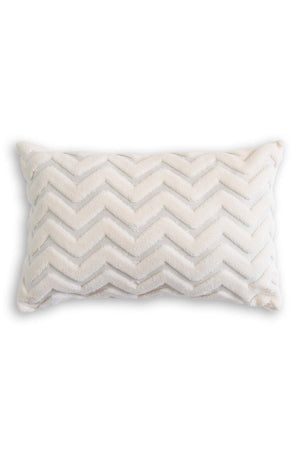 Bohemian Special Design Punch Rectangular Zigzag Pattern Decorative Cushion Cover