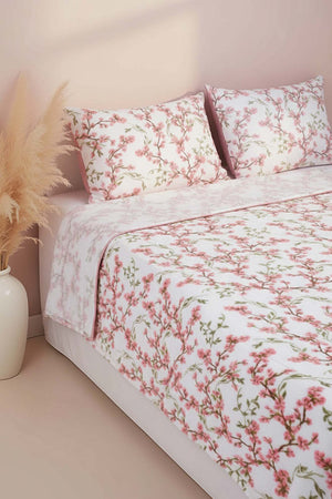 Sakura Double Plush Blanket