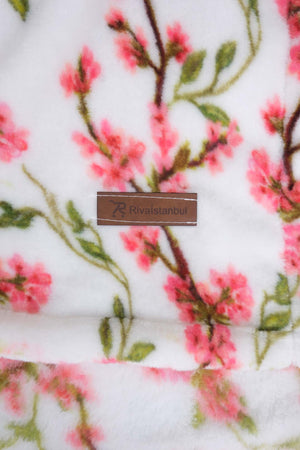 Sakura Double Plush Blanket