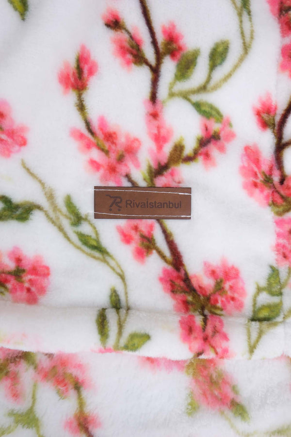 Sakura Double Plush Blanket