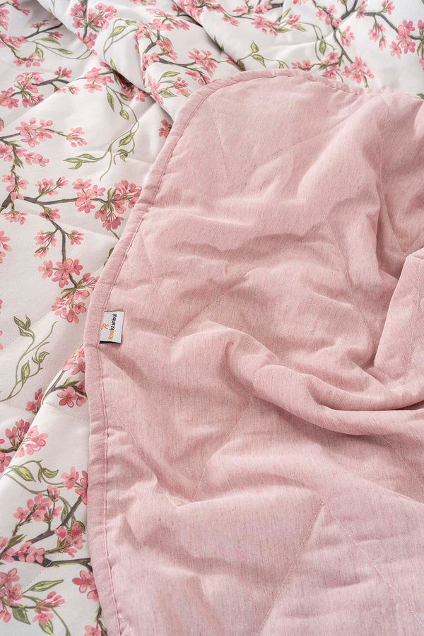 Sakura Double Duvet Cover Set - 7 Piece Dowry Set