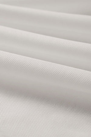 White Zippered Over-the-Door Laundry & Toy Storage Bag