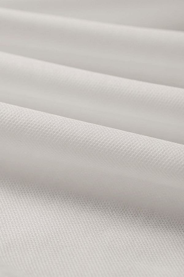 White Zippered Over-the-Door Laundry & Toy Storage Bag
