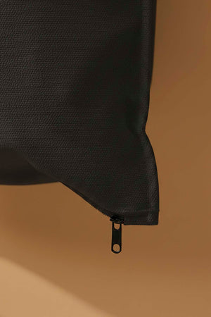 Black Zippered Over-the-Door Laundry & Toy Storage Bag