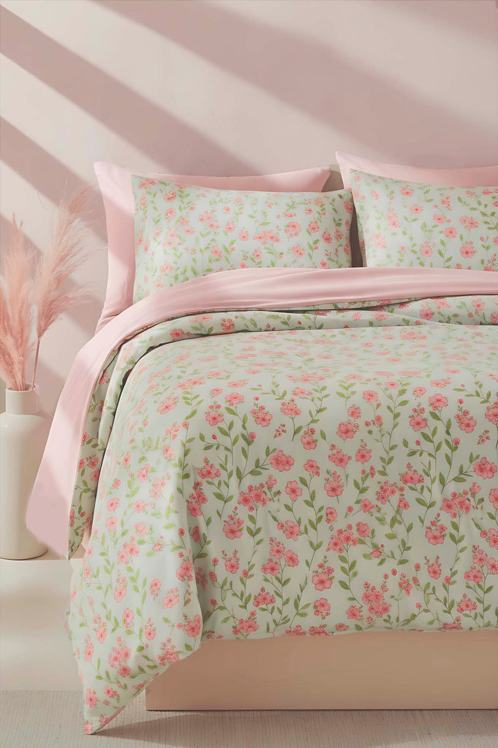 Sara Single Duvet Cover Set Cotton