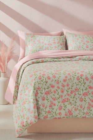 Sara Single Duvet Cover Set Cotton