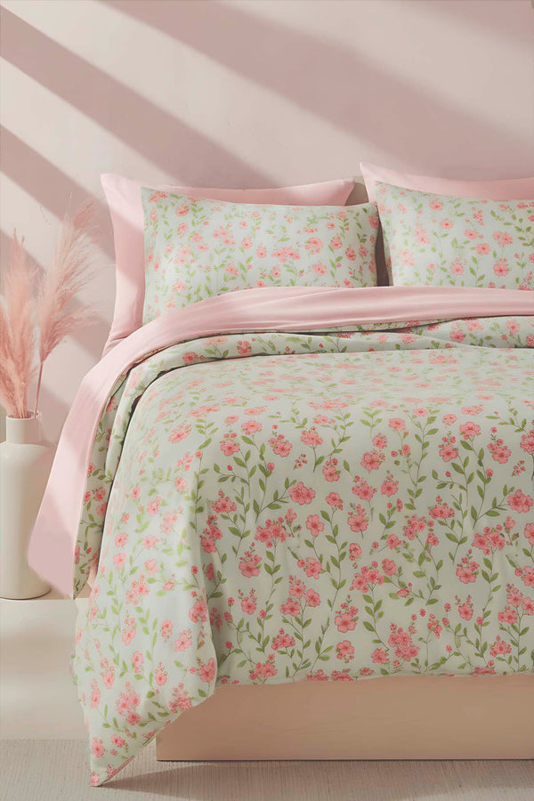 Sara Single Duvet Cover Set Cotton