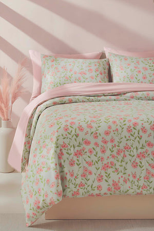 Sara Double Duvet Cover Set Cotton