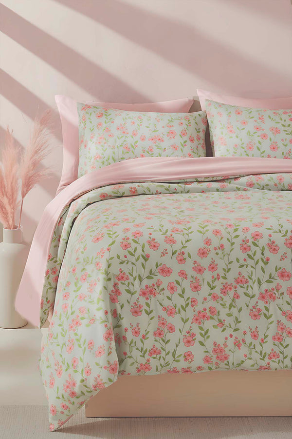 Sara Double Duvet Cover Set Cotton
