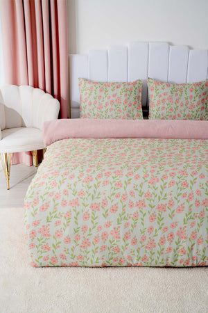 Sara Double Duvet Cover Set Cotton