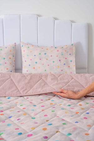 Bonny Double Cotton Quilted Pique Bedspread