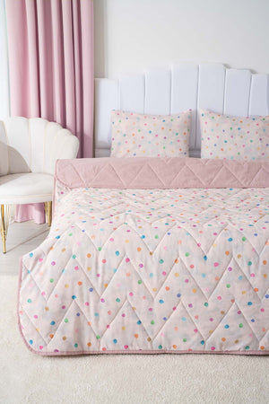 Bonny Double Cotton Quilted Pique Bedspread
