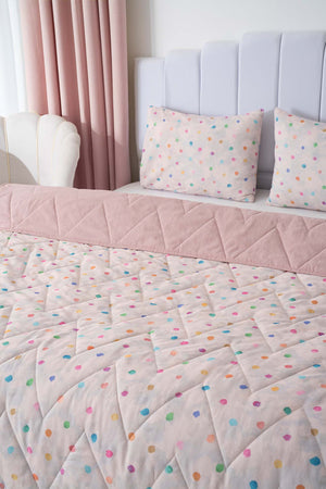 Bonny Double Cotton Quilted Pique Bedspread