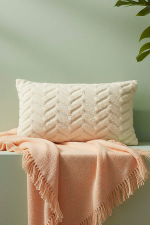 Dejavu Punch Diamond Pattern Decorative Cushion Cover