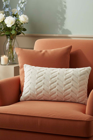 Dejavu Punch Diamond Pattern Decorative Cushion Cover