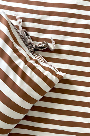 My Sleep Cinnamon Double Size 100% Cotton Duvet Cover Set – 4 Pieces