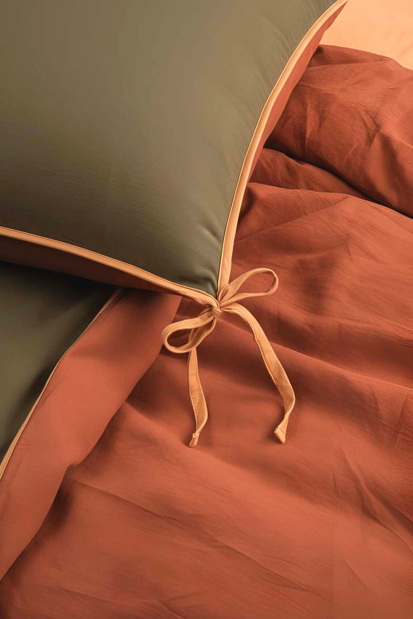 Demeter Forest Double Size 100% Cotton Duvet Cover Set – 4 Pieces