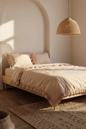 Milagros Ballet Double Size 100% Cotton Duvet Cover Set – 4 Pieces